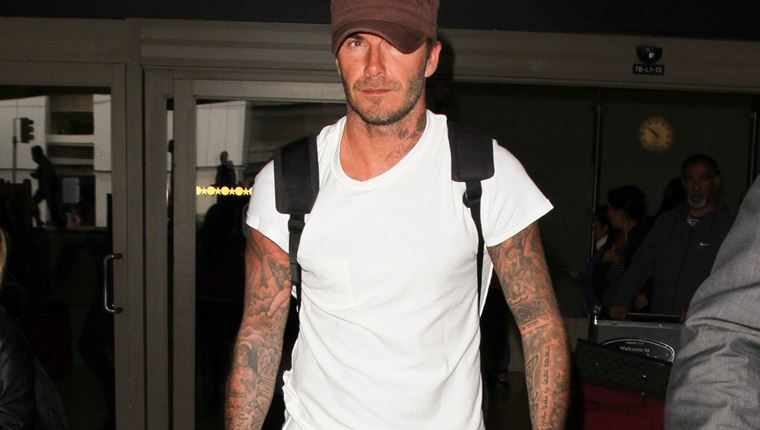 Ωδή στο λευκό T-shirt του David Beckham