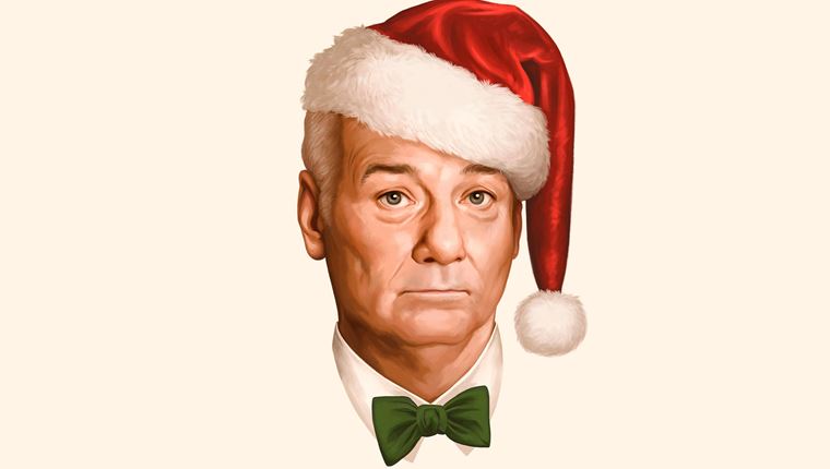 Όταν ο Bill Murray δείπνησε με τον Άγιο Βασίλη