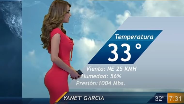 Η Yanet Garcia προκαλούσε πάντοτε καταιγίδες