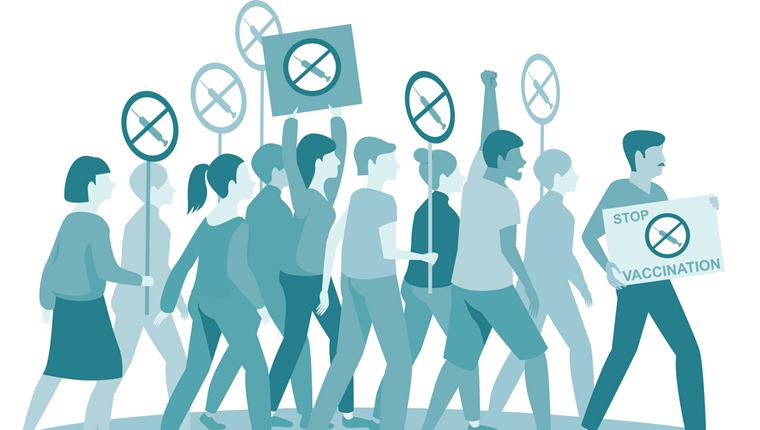 Στην πρώτη γραμμή της ηλιθιότητας οι Έλληνες αντιεμβολιαστές