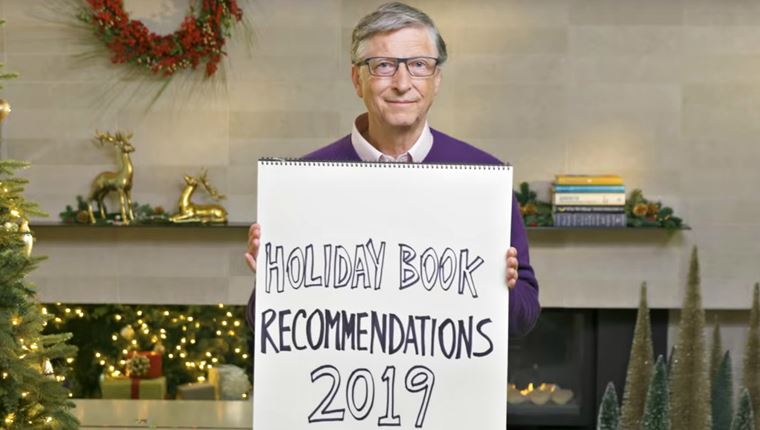 Τα 5 βιβλία που προτείνει ο Bill Gates για τα φετινά Χριστούγεννα