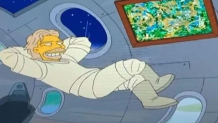 Οι Simpsons είχαν προβλέψει (και) τον Richard Branson στο διάστημα
