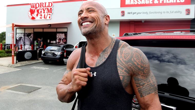 Ο Dwayne Johnson και η άβολη συνήθειά του στο γυμναστήριο