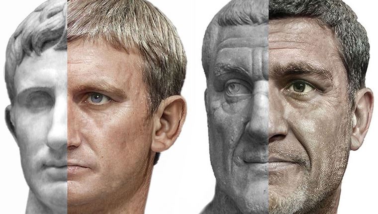 Τα αληθινά πρόσωπα των αυτοκρατόρων της Ρώμης