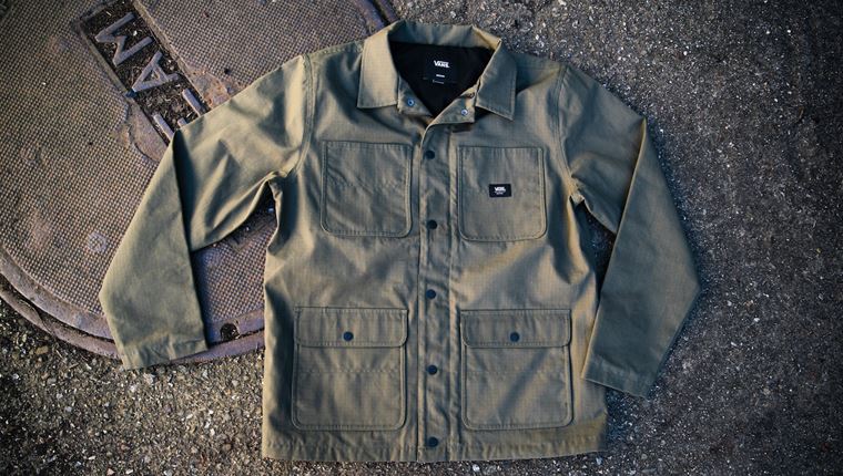 Το νέο Drill Chore Coat της Vans αντέχει στα δύσκολα