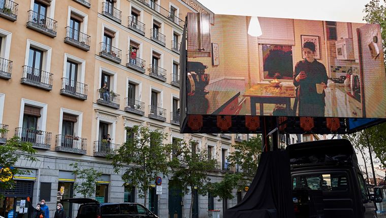 Τα κινητά θερινά σινεμά της Μαδρίτης