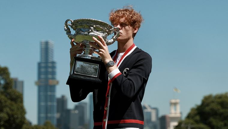 Jannik Sinner, πρωταθλητής και στη μόδα