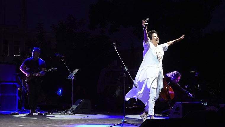 H Άλκηστις Πρωτοψάλτη έρχεται στον Κήπο του Μεγάρου