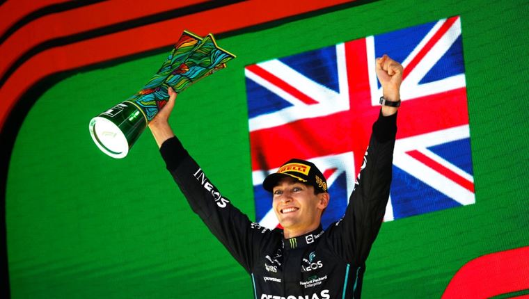 O Russell νικητής στο F1 GP Βραζιλίας