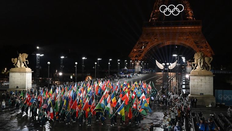 Τα highlights από τη τελετή έναρξης των Ολυμπιακών Αγώνων 2024 στο Παρίσι