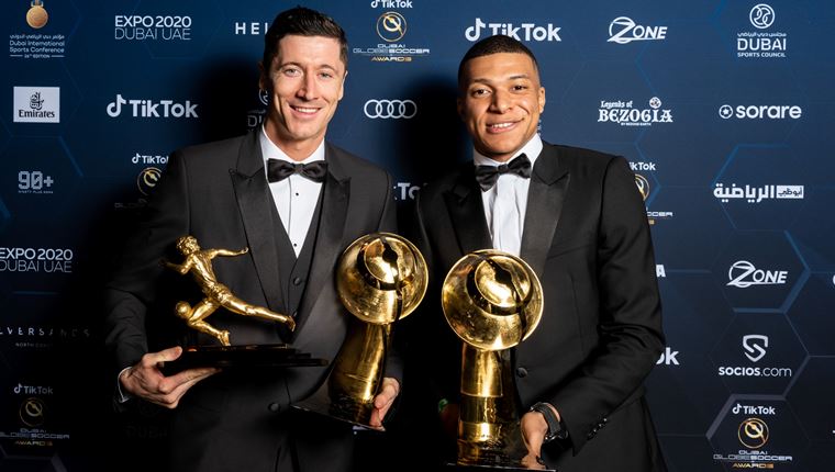 Lewandowski, Mbappé και εθνική Ιταλίας ξεχωρίζουν στα Globe Soccer Awards
