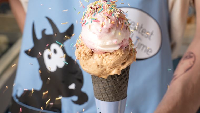 Το παγωτό Goat it από Κρητικό κατσικίσιο γάλα, είναι γεγονός