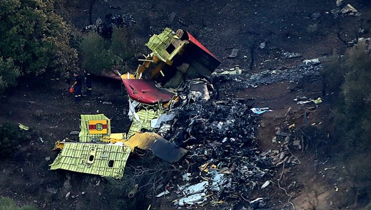 Γιατί έπεσε το Canadair στην Κάρυστο