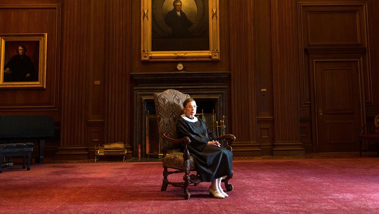 Ο θρύλος της Ruth Bader Ginsburg