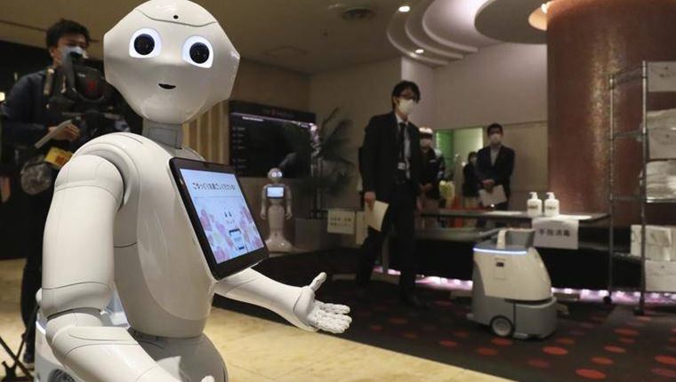 Ρομπότ υποδέχονται ασθενείς με κορονοϊό στην Ιαπωνία