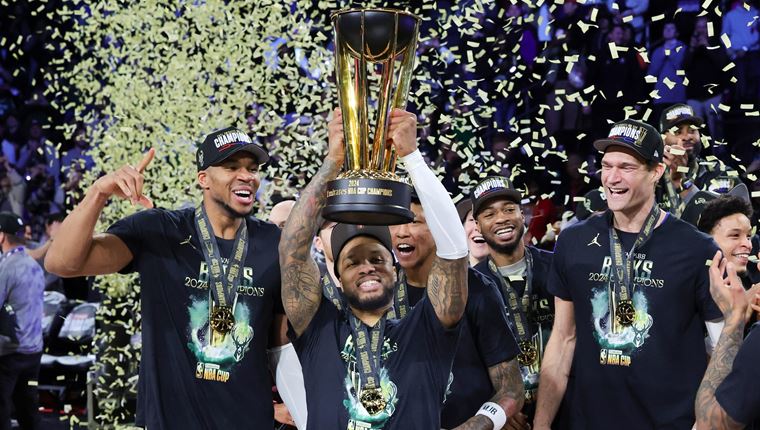Ο Γιάννης Αντετοκούνμπο σήκωσε το NBA Cup με τους Bucks και βγήκε MVP