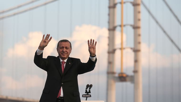 Η γαλάζια παρτίδα του Recep Tayyip Erdoğan