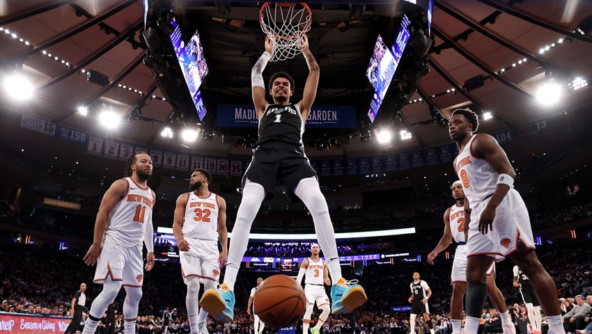 Ο Victor Wembanyama είναι αναπόφευκτος και αλλάζει το NBA