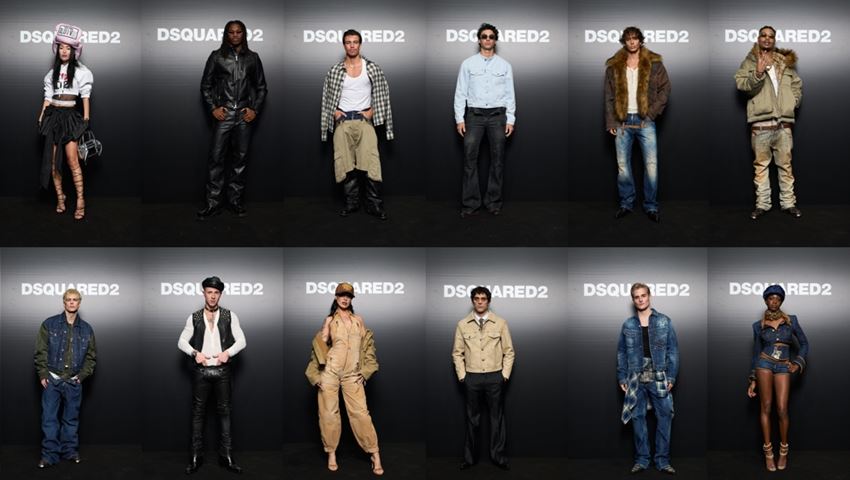 Μια ματιά στη νέα κολεξιόν της Dsquared2 για το φθινόπωρο 2026