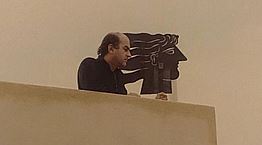 Ο Αλέκος Φασιανός με τον Γιάννη Τσαρούχη στο Παρίσι των 80s