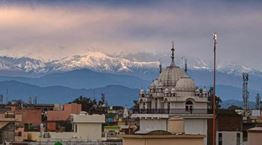 Τα Ιμαλάια φαίνονται από την Ινδία, πρώτη φορά μετά από 30 χρόνια