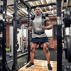 Προπονήσεις για πόδια από τον Dwayne "Rock" Johnson