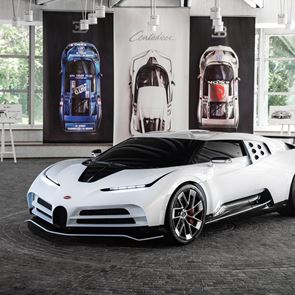 H θηριώδης δύναμη της νέας Bugatti Centodieci