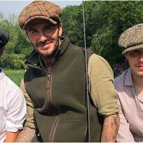 Ο David Beckham και οι γιοι του δείχνουν πώς γίνεται το καλοκαιρινό country στυλ
