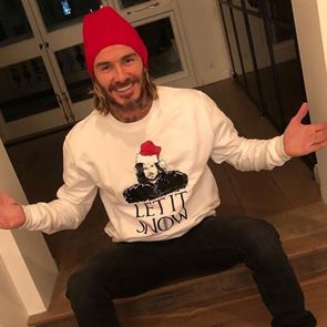 O David Beckham ξέρει πώς συνδυάζεται το GoT με τα χριστουγεννιάτικα <em>πουλόβερ</em>