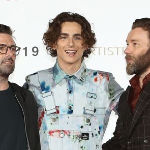 Το εκκεντρικό <em>denim</em> workwear look του Timothée Chalamet