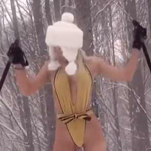 Η Ασημίνα Ιγγλέζου βγήκε για σκι με βάρκα την Ελπίδα