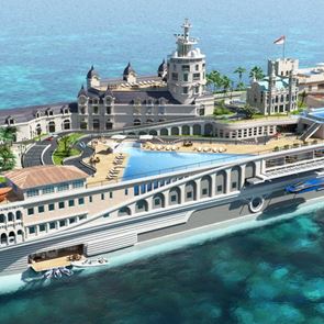 Το mega yacht-<em>νησί</em> των €800.000.000