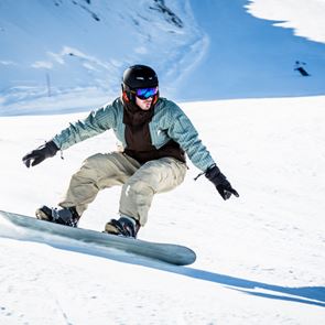 Η προπόνηση του snowboarder