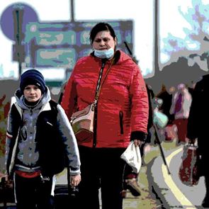 Ουκρανία, το χρονικό της μεγάλης φυγής