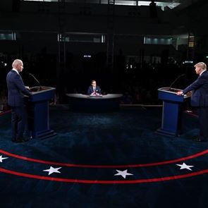 Στο πρώτο debate <em>Donald</em> <em>Trump</em>-Joe Biden νικητής ήταν το χάος