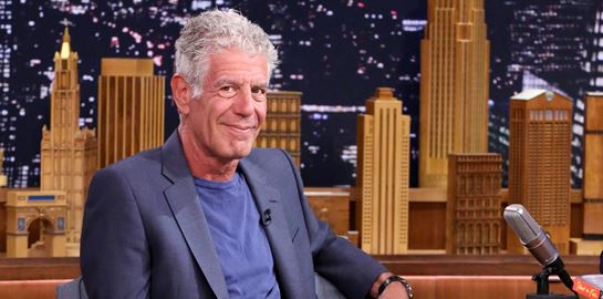 Τα μποτάκια - σήμα κατατεθέν του Anthony Bourdain