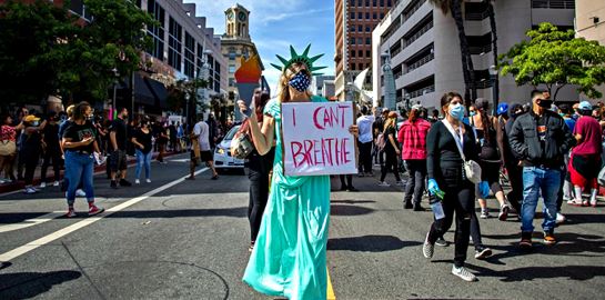 Οι διαδηλώσεις για τη δολοφονία του George Floyd σε φωτογραφίες