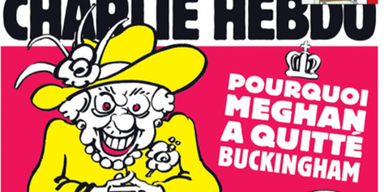 Charlie Hebdo εναντίον βασίλισσας Ελισάβετ