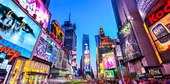 Times Square, τώρα και με συντριβάνι