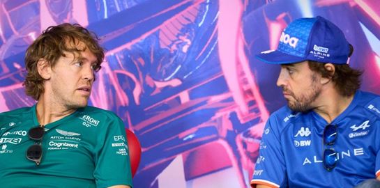 Ο Fernando Alonso στη θέση του Vettel στην Aston Martin