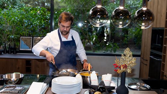 Εορταστική δημιουργική κουζίνα από τη Nolte Kitchens Greece