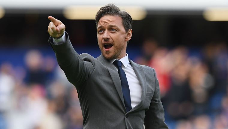 Μαθήματα προπονητικού στυλ από τον James McAvoy