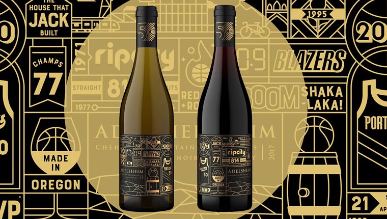 Οι Portland Trail Blazers γιορτάζουν 50 χρόνια με συλλεκτικό κρασί